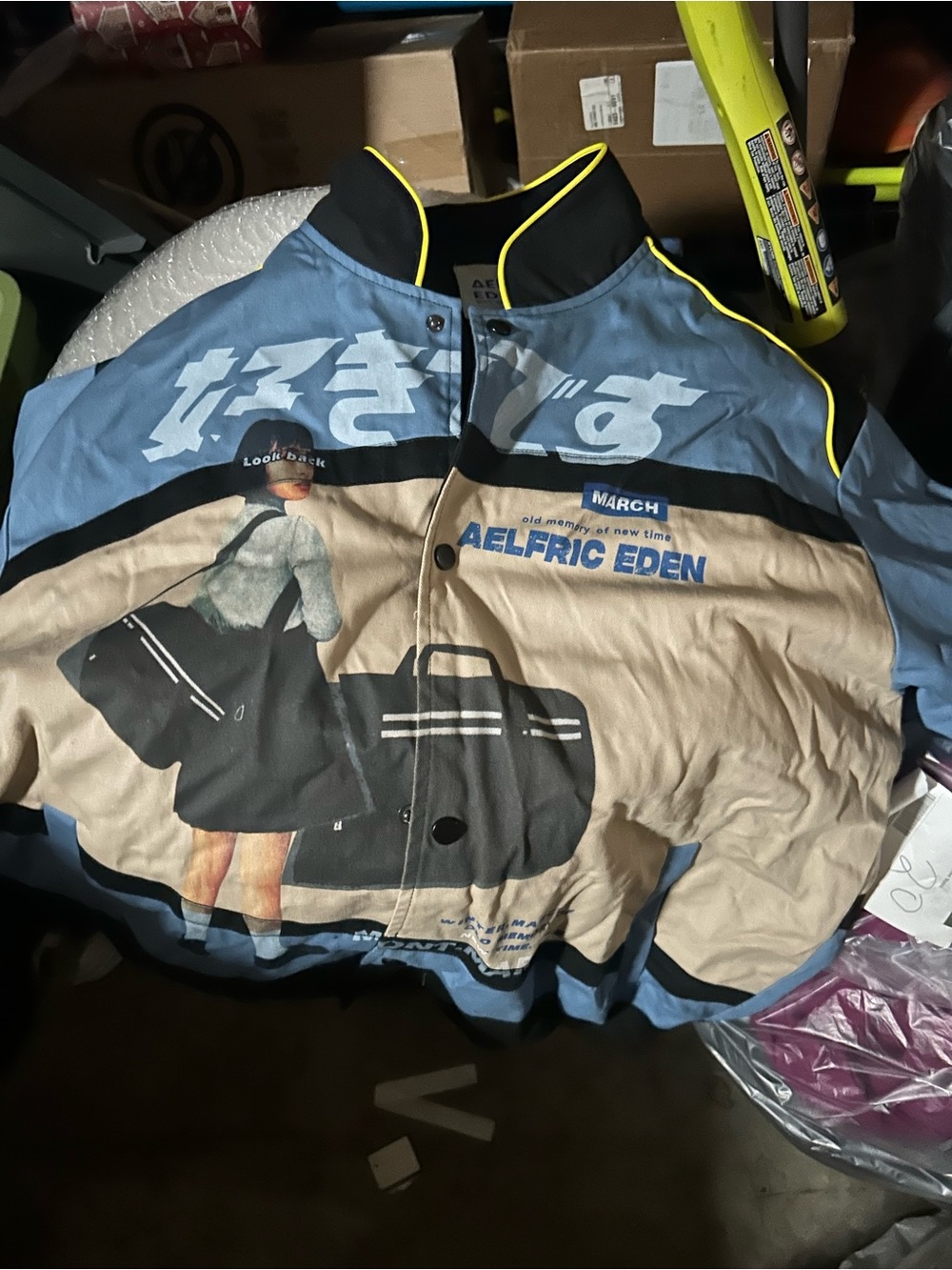 Aelfric Eden Japanese girl racing jacket new with tag size large